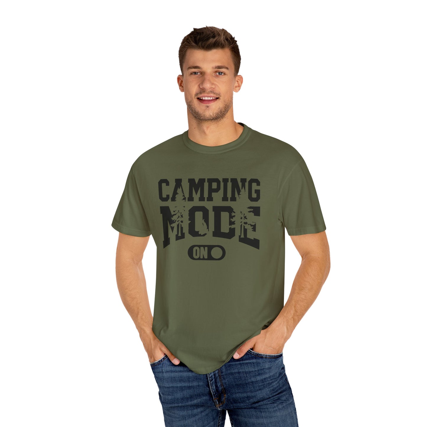 🌲 Camping Mode T-Shirt – Unisex Outdoor Adventure Tee | Nature Lover Shirt, Summer Camping Gift, Casual Weekend Wear