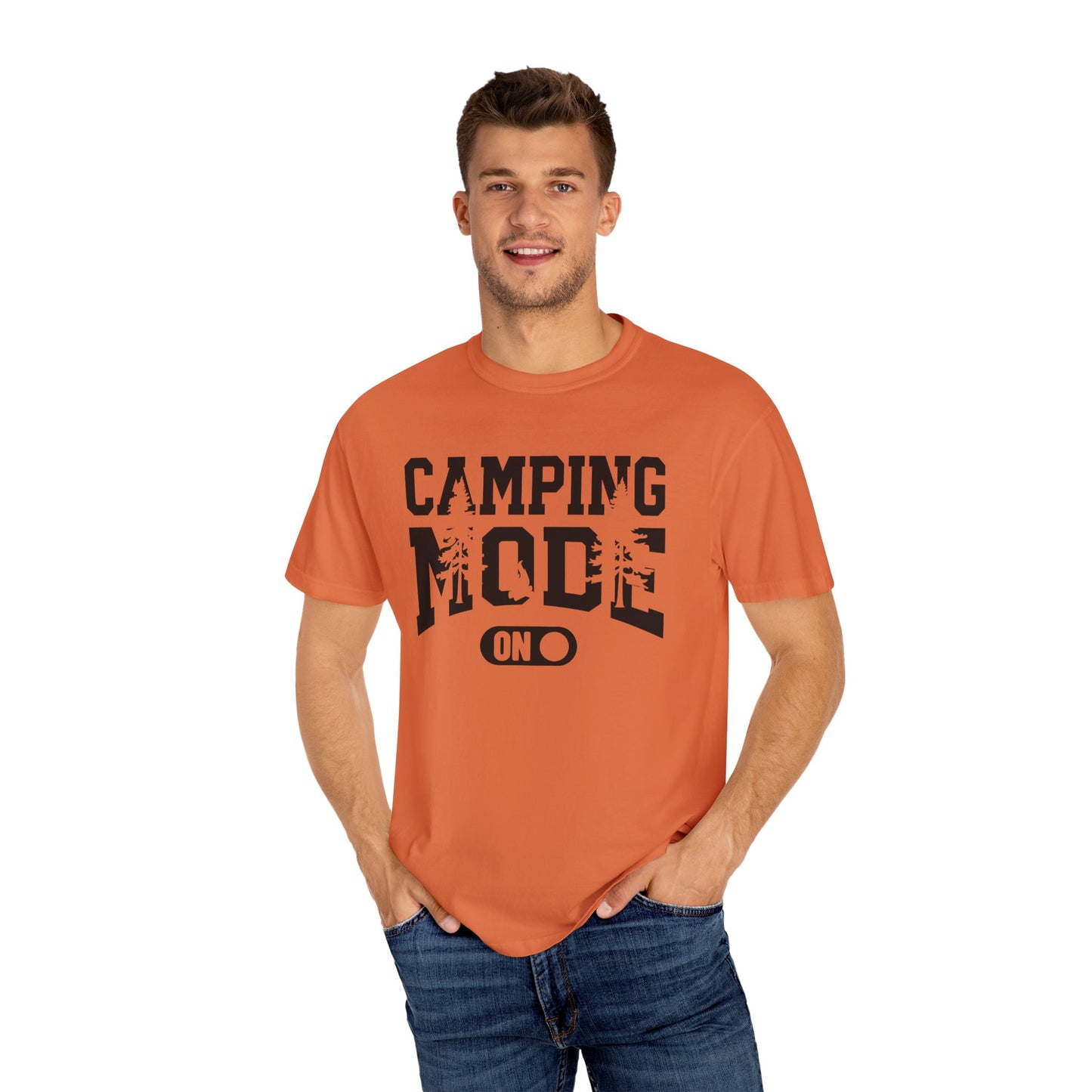 🌲 Camping Mode T-Shirt – Unisex Outdoor Adventure Tee | Nature Lover Shirt, Summer Camping Gift, Casual Weekend Wear