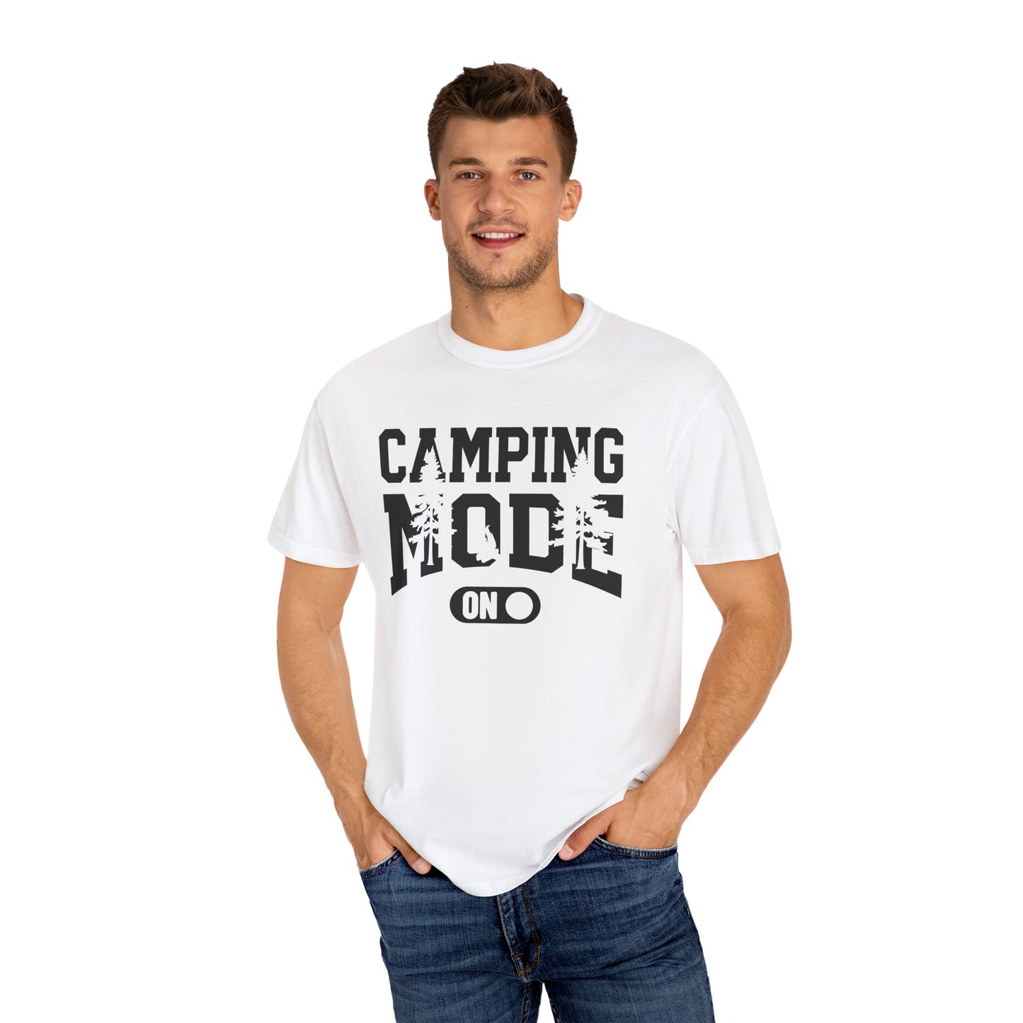 🌲 Camping Mode T-Shirt – Unisex Outdoor Adventure Tee | Nature Lover Shirt, Summer Camping Gift, Casual Weekend Wear